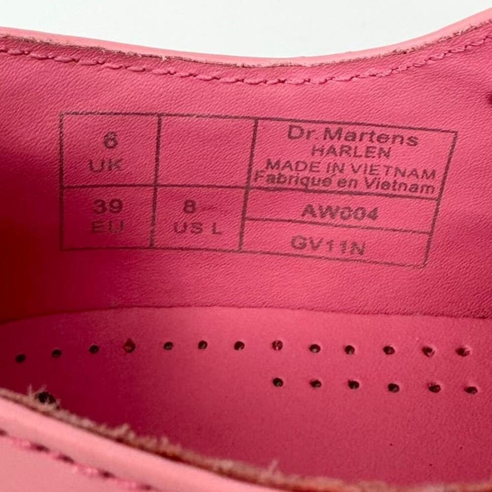Dr. Martens Pink Studded Women's Shoes - Picture 15 of 16